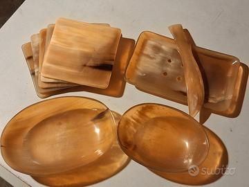 Set 9 pezzi vintage Corno Bue.  