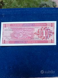 Antille Olandesi 1970 Banconota da 1 Gulden FDS. 
