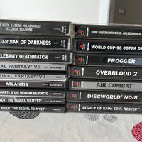 Lotto giochi ps1 playstation (leggere descrizione)