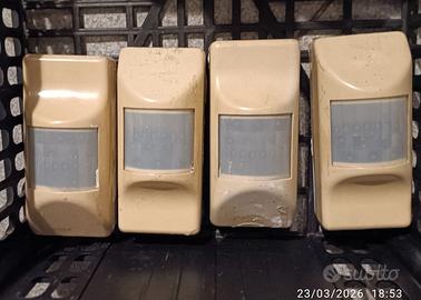 Impianto allarme TECSA  - Rilevatori Volumetrici