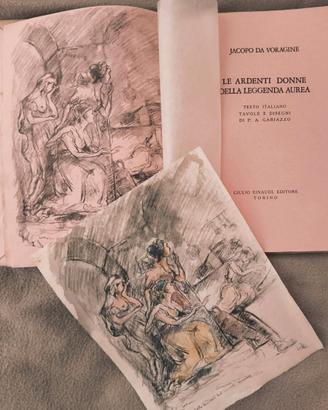 Librì Ein. 1944 +13 Tavole orig. Pittore Gariazzo