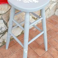 sgabello alto shabby 