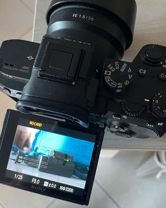 Sony alpha 7 III + lenti sony 50mm e zeiss 24-70