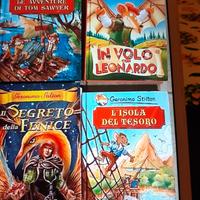 Libri Geronimo Stilton visibili nelle foto. Nuovi