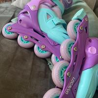 Pattini in linea - 4 ruote -bambina