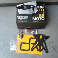 portatarga lightech honda cb 650 f 2014 2018