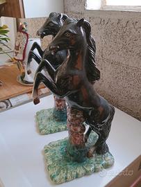 cavalli in ceramica