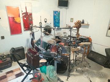 batteria pearl acustica 