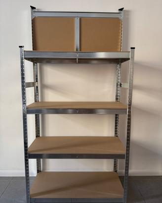 Scaffale in Metallo e Legno H180x90Lx40P