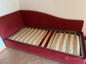 Divano letto con letto sotto estraibile