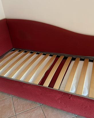 Divano letto con letto sotto estraibile