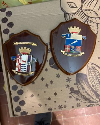 Set 2 crest  piccoli Esercito Italiano.
