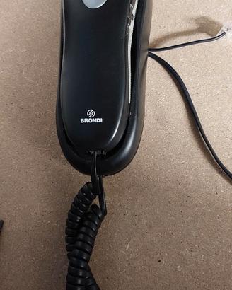Telefono fisso con filo Brondi nemo (nero)