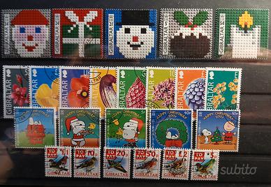 francobolli Gibilterra 