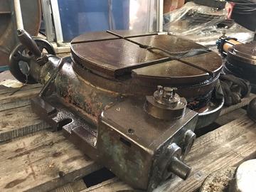 Tavola rotante per fresatrice con nonio d. 400mm/1