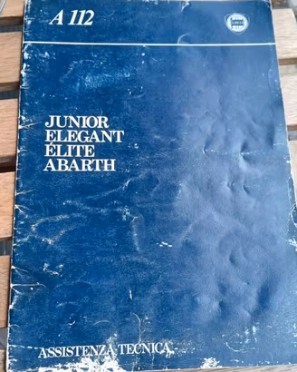 Manuale assistenza tecnica Autobianchi A112