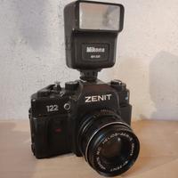 zenit 122-reflex analogica russa+Obbiettivo helios