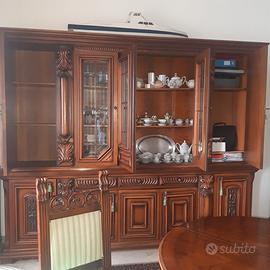mobile sala in legno massello 