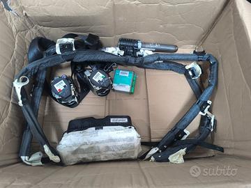 kit airbag e cinture grande punto