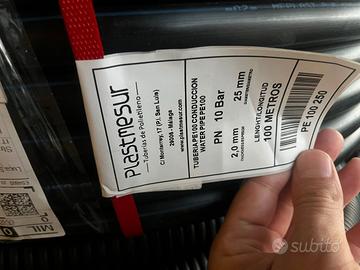 Tubo irrigazione 100 metri 25mm pn10