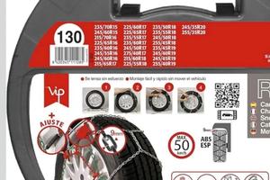 catene da neve misura 130