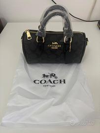 borsa coach nera nuova 