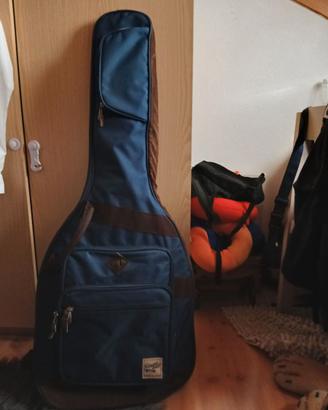 Chitarra con custodia ed amplificatore
