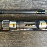 Canna da pesca spinning 2,70 m carbonio