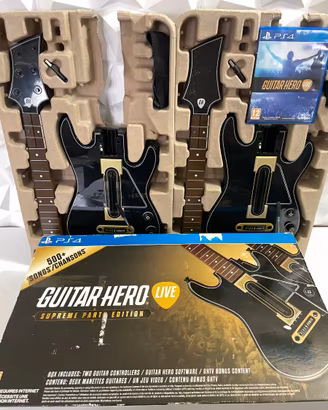 Guitar Hero Live Supreme Party PS4 2chitarre 2 USB