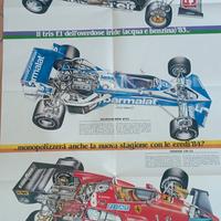 poster Macchine F1