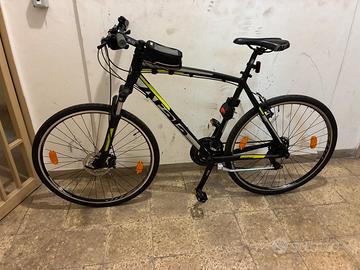 Bici MTB Gravel ibrida Atala North Black taglia L