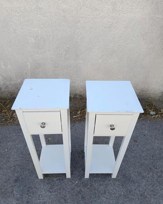 Comodini cassettiere bianche usate 
