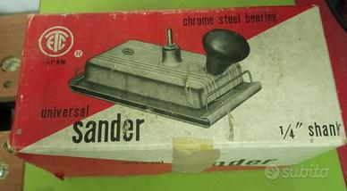 Levigatrice per trapano vintage ETC Sander