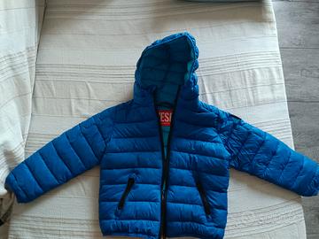 Giubbotto Piumino Diesel Bambino 24-36 Mesi (Blu)