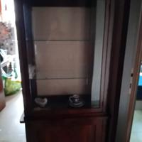 credenza in legno  di noce  anni  '40