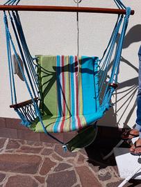 poltrona sospesa tipo amaca