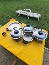 Set pentole e bistecchiere AMC