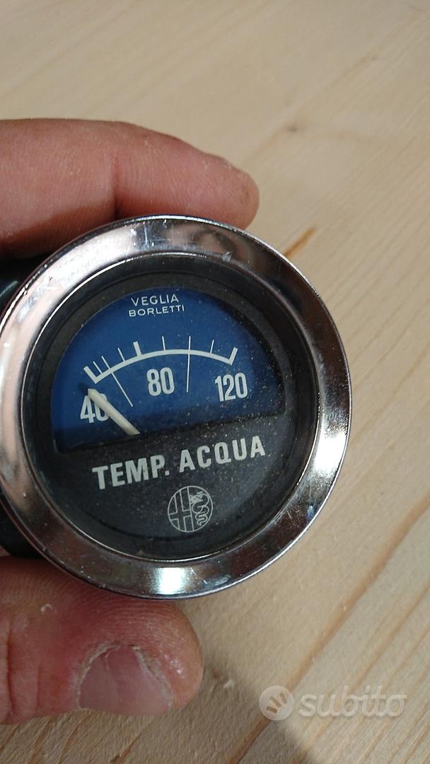 MANOMETRO TEMPERATURA ACQUA BORLETTI