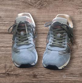 PREMIATA Scarpe Uomo Sneakers Eric 1986 Nylon Pell