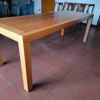 Tavolo moderno 210 x 80 cm – spazioso e robusto