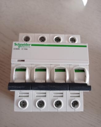 Interruttore Magnetotermico Schneider iC60N C10A