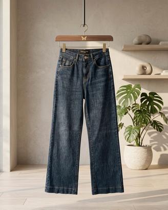 Jeans, Farfallina, S, wide leg