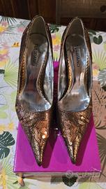 Bellissime scarpe bronzo. Taglia 37