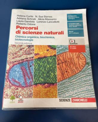 Libro ‘Percorsi di scienze naturali’