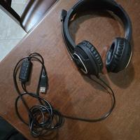 🎧 Cuffie USB con microfono