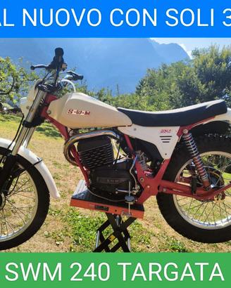 TRIAL SWM TL MW 240 1982 300 KM REALI TARGATA EPOC