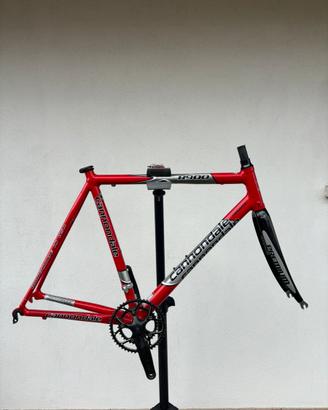 Telaio e forcella cannondale taglia 56