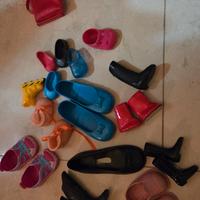 Lotto scarpe Bambole