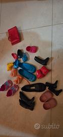 Lotto scarpe Bambole