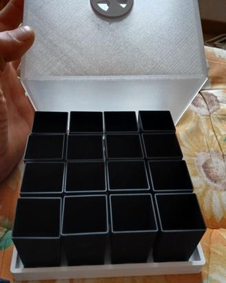 serra semenzaio con sottovaso e vasi